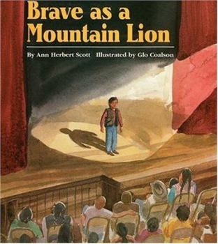 Hardcover Brave as a Mountain Lion Book