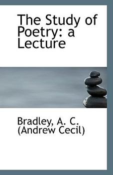 Paperback The Study of Poetry: A Lecture Book