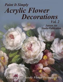 Paperback Acrylic Flower Decorations Volume 2 Book