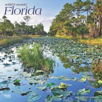 Calendar Florida Wild & Scenic 2025 12 X 24 Inch Monthly Square Wall Calendar Plastic-Free Book
