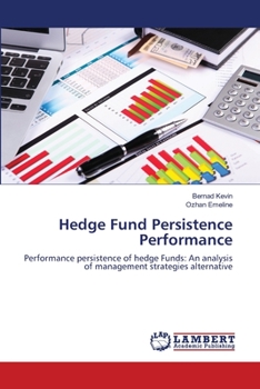 Paperback Hedge Fund Persistence Performance Book