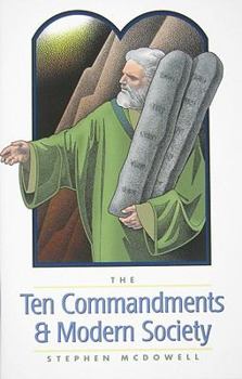 Paperback Ten Commandments & Modern Soci Book
