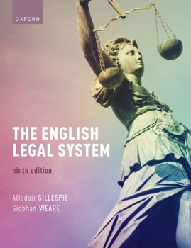 Paperback The English Legal System 9th Edition Book