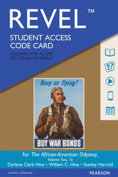 Printed Access Code Revel for the African-American Odyssey, Volume 2 -- Access Card Book