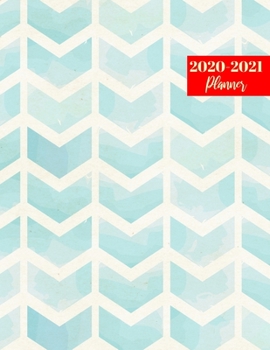 2020-2021 Planner: Cute Two Year  Personal Journal Week Planners & Goal Planner Organizer -  Weekly & Monthly Dated Agenda Book and To Do List