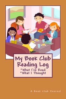 Paperback My Book Club Reading Log Book