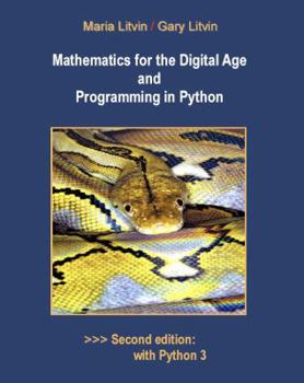 Hardcover Mathematics for the Digital Age and Programming in Python Book