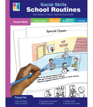Paperback Social Skills Mini-Books School Routines Book