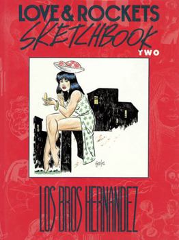 Hardcover Love & Rockets Sketchbook Two Book