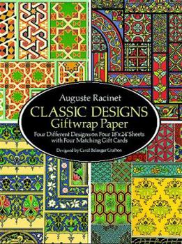 Paperback Classic Designs Giftwrap Paper Book