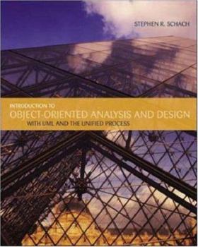 Hardcover Intro to Object-Oriented Analysis and Design with UML CD Book