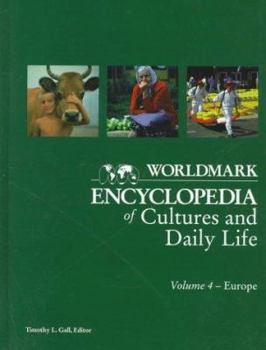 Hardcover Worldmark Encyclopedia of Cultures & Daily Life 4 Europe Book