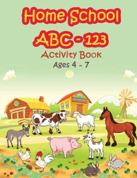 Paperback Home School Abc-123 Book