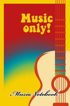 Paperback Music Noteboook: Music Only Book