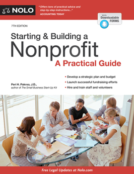 Paperback Starting & Building a Nonprofit: A Practical Guide Book
