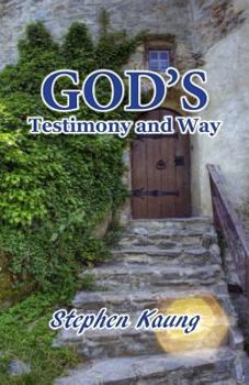 Paperback God's Testimony and Way Book