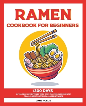 Paperback Ramen Cookbook for Beginners Book