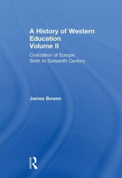 Paperback Hist West Educ: Civil Europe V2 Book