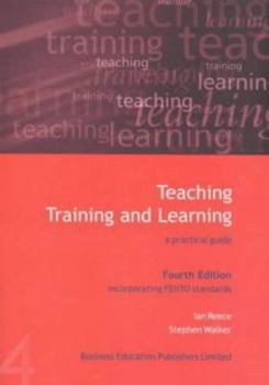 Paperback Teaching, Training and Learning Book