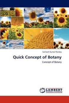 Paperback Quick Concept of Botany Book