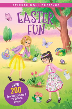 Paperback Easter Fun Sticker Doll Dress-Up Book