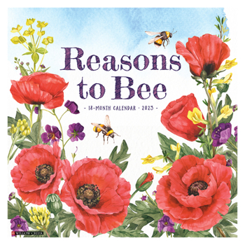 Calendar Reasons to Bee 2023 Wall Calendar Book