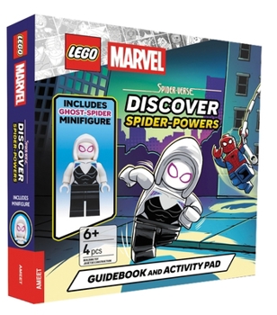 Paperback Lego Marvel Spider-Verse Discover Spider-Powers: Includes Ghost-Spider Minifigure, Guidebook, and Activity Pad Book