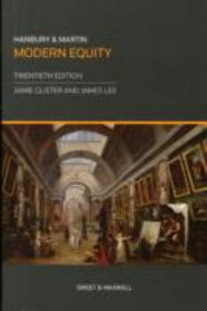 Paperback Hanbury & Martin: Modern Equity Book