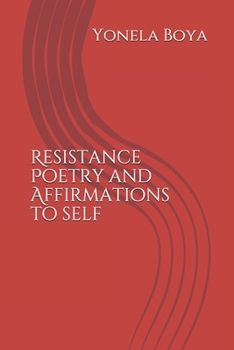 Paperback Resistance Poetry and Affirmations to self Book