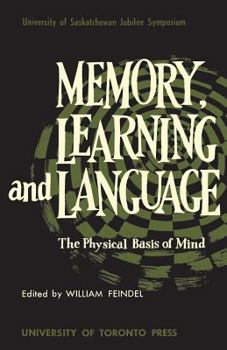 Paperback Memory, Learning and Language: The Physical Basis Book