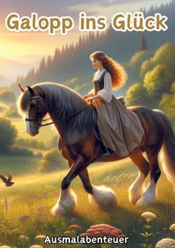 Galopp ins Glück: Ausmalabenteuer (German Edition)