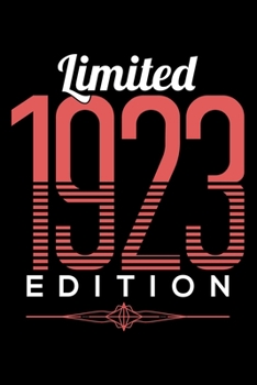 LIMITED 1923 EDITION: Dot Grid Journal, Diary, Notebook, 6x9 inches with 120 Pages.