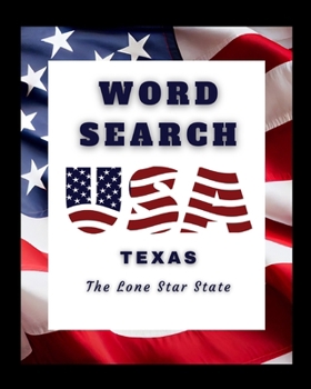 Paperback Texas: Across America Series - Word Search Puzzles Book