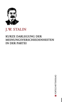 Paperback Kurze Darlegung der Meinungsverschiedenheiten in der Partei [German] Book