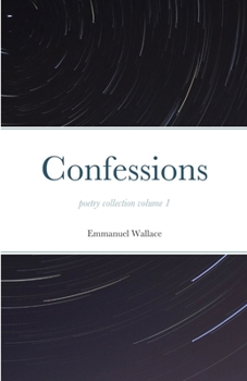 Paperback Confessions poetry collection volume 1 Book