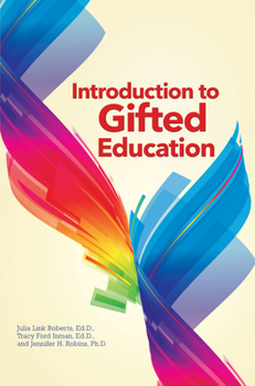 Hardcover Introduction to Gifted Education Book