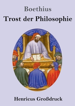 Paperback Trost der Philosophie (Großdruck) [German] Book