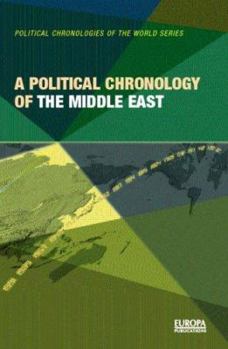 Hardcover A Political Chronology of the Middle East Book