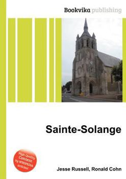 Paperback Sainte-Solange Book