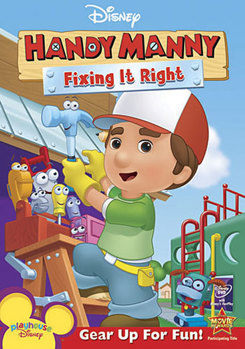 DVD Handy Manny: Fixing It Right Book