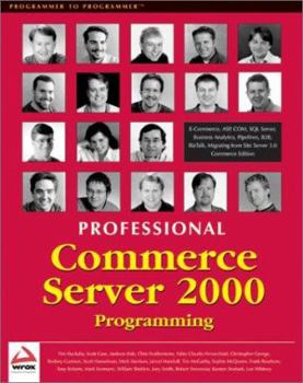 Paperback Professional Commerce Server 2000 Book