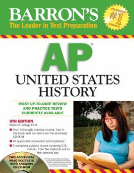 Paperback Barron's AP United States History Book