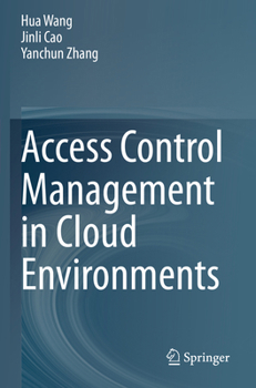 Paperback Access Control Management in Cloud Environments Book