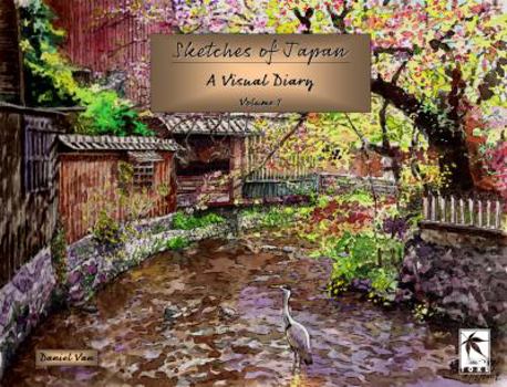Paperback Sketches of Japan: A Visual Diary Book