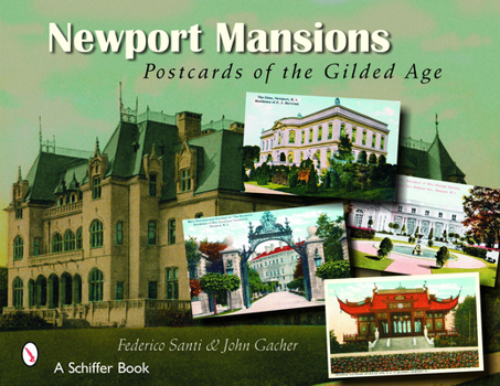 Paperback Newport Mansions: Postcards of the Gilded Age Book