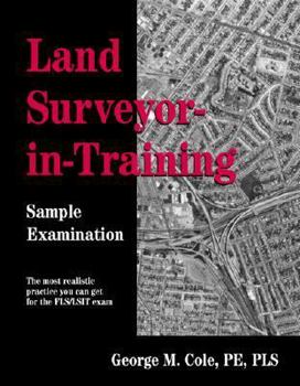 Paperback Land Surveyor-In-Training Sample Examination Book