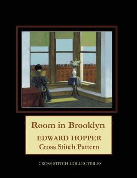 Paperback Room in Brooklyn: Edward Hopper Cross Stitch Pattern Book