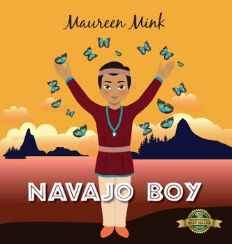 Hardcover Navajo Boy Book