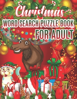 Christmas Word Search Puzzle book For Adult: Word Search Puzzle book (volume 1)