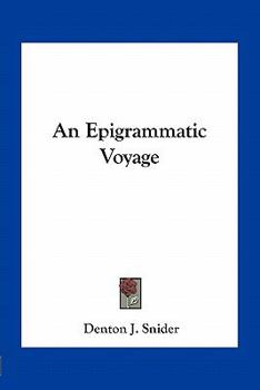 Paperback An Epigrammatic Voyage Book